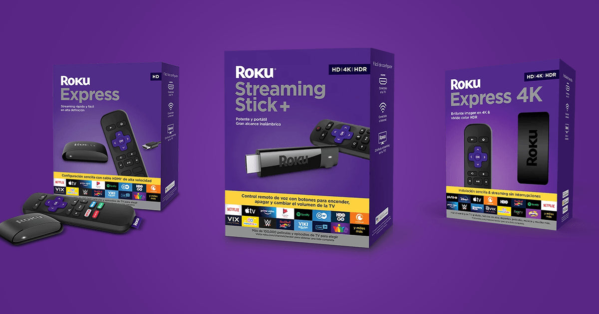 Diferencias entre Roku Streaming Stick +, Roku Express 4k y Roku Express - Bestmart