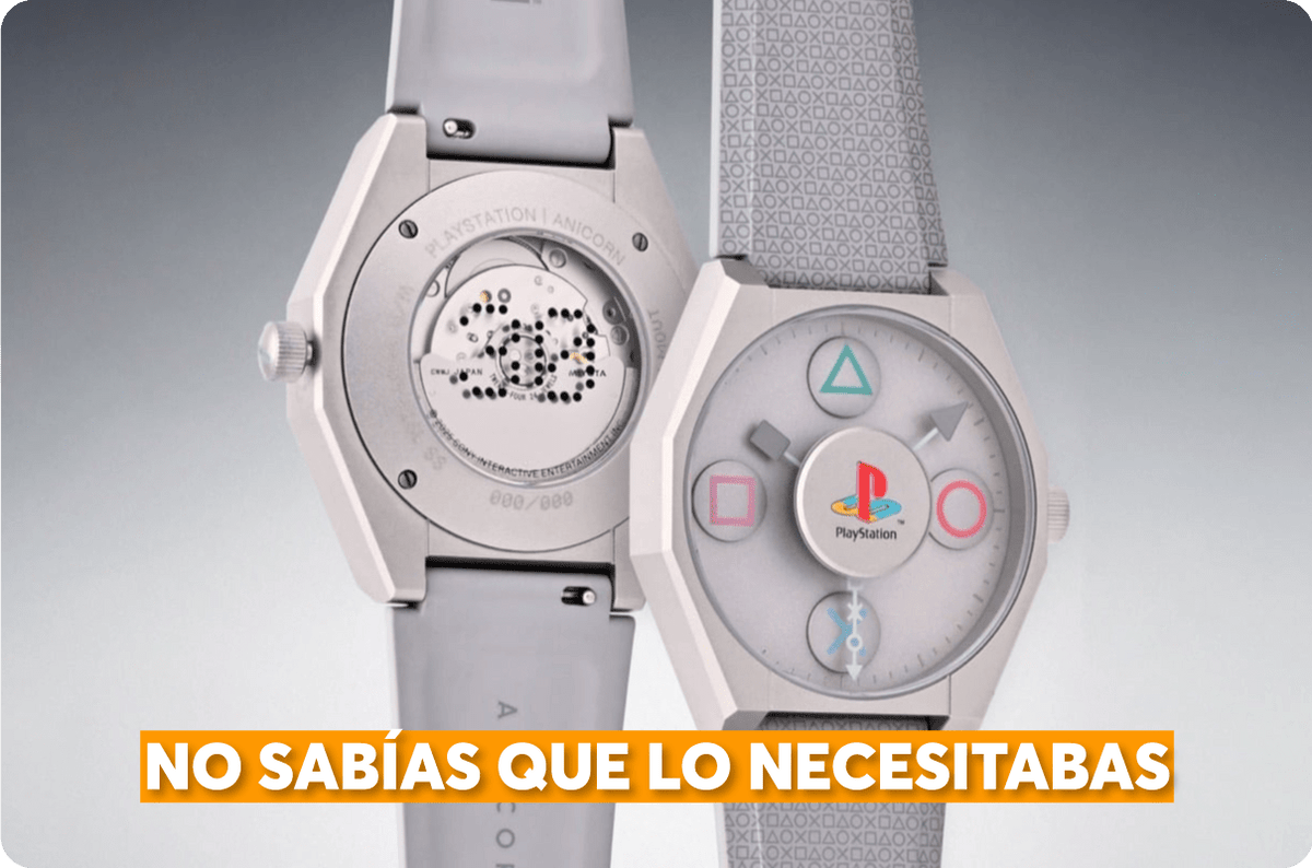 PlayStation celebra 30 años con un reloj mecánico de edición limitada - Bestmart