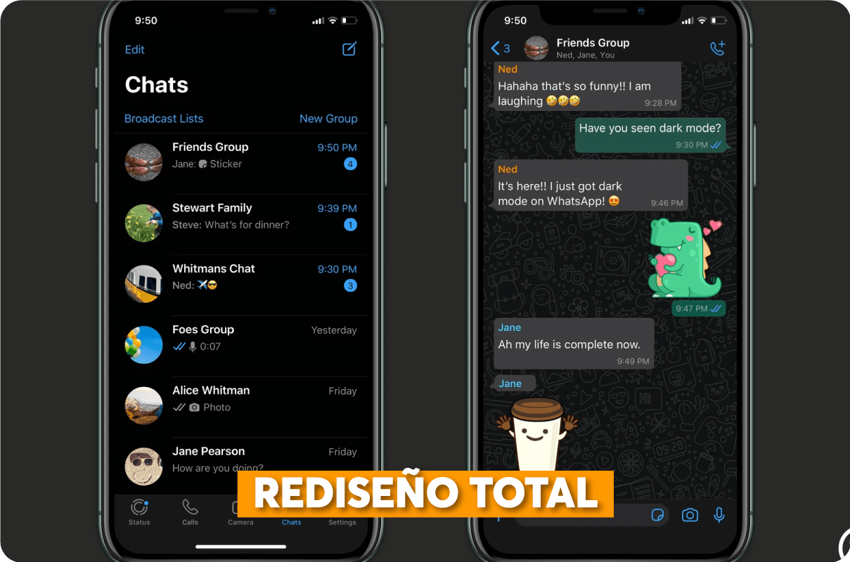 WHATSAPP CAMBIA PARA SIEMPRE EN EL IPHONE - Bestmart
