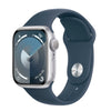 APPLE Apple Watch Series 9 (GPS) Correa deportiva 41mm azul tormenta - S/M - Silver - Bestmart