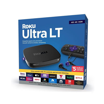 ROKU Roku Reproductor de transmisión Ultra LT 4K/HDR/HD (renovado) - Bestmart