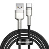 Baseus Baseus cable de datos metálico de la Serie Cafule de USB a Tipo-C 66W 2m - Negro - Bestmart