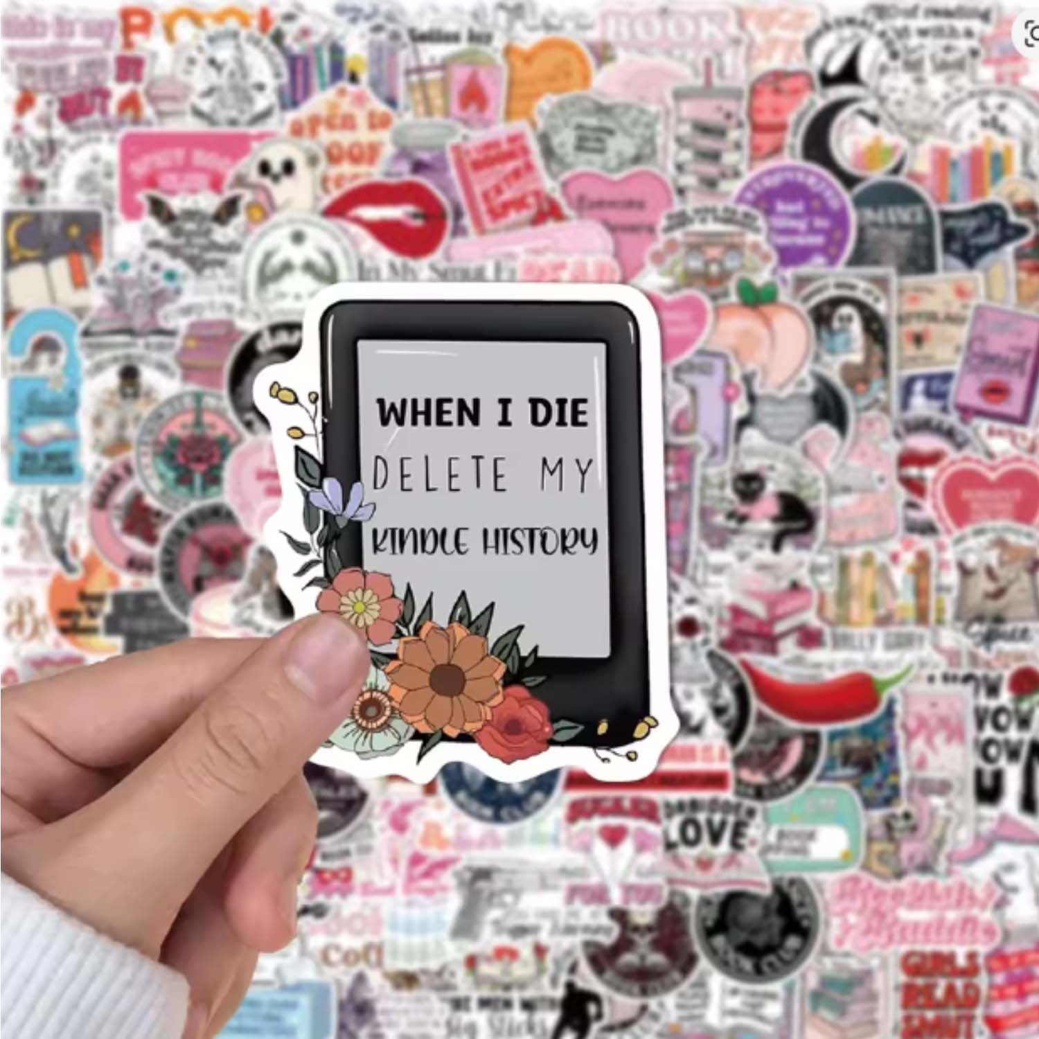 5 Stickers decorativos para tu Kobo o Kindle - Bestmart