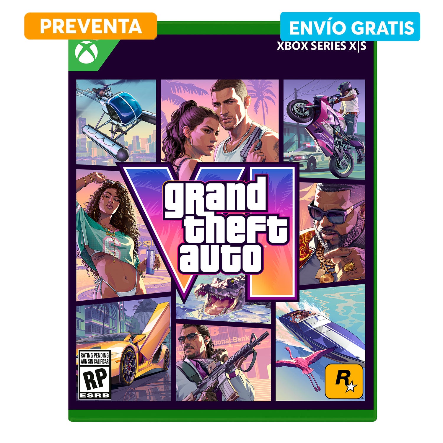 Preventa Juego Xbox Grand Theft Auto VI GTA