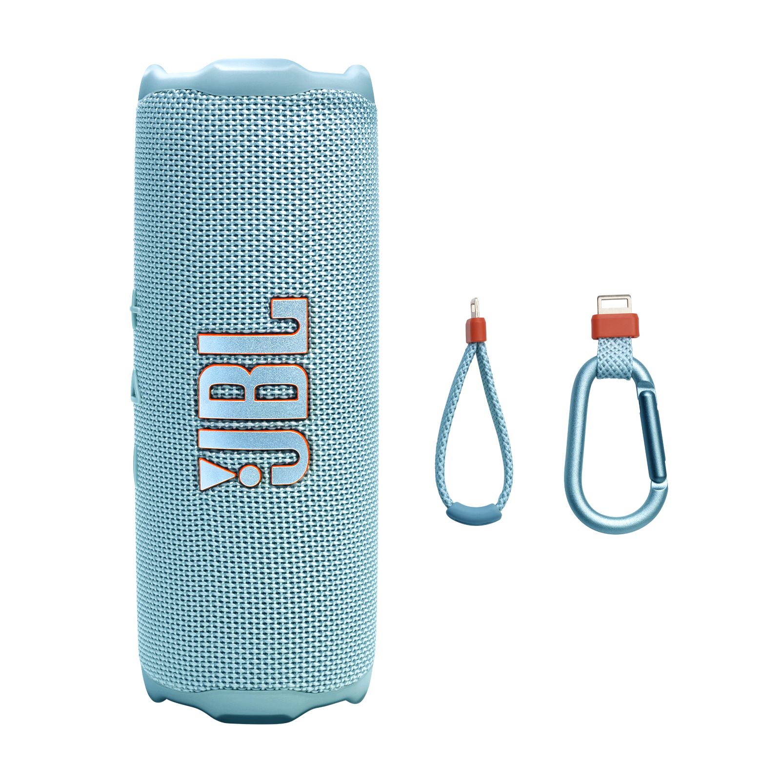 Parlante Bluetooth JBL Flip 7 Celeste IP68 con AI Sound Boost y Auracast