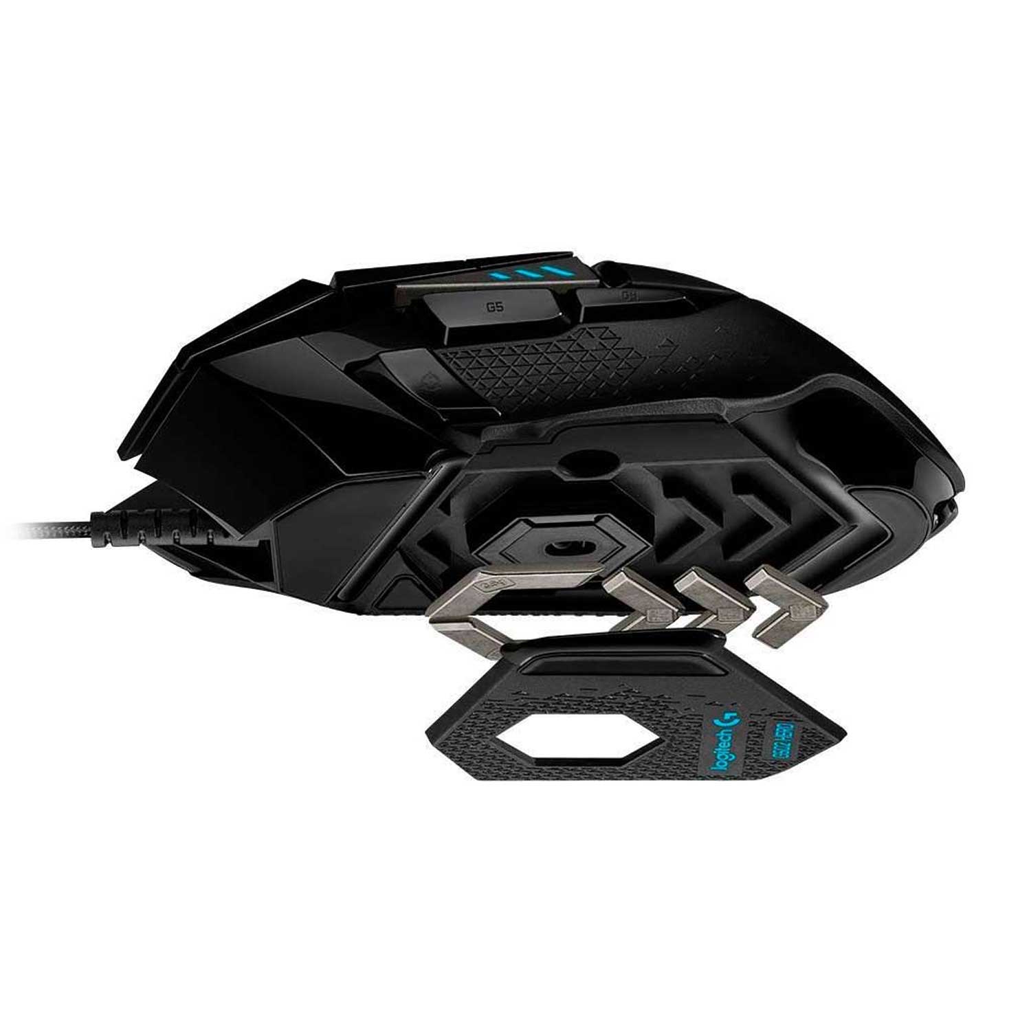 Mouse Alambírico Logitech G502 Hero Negro