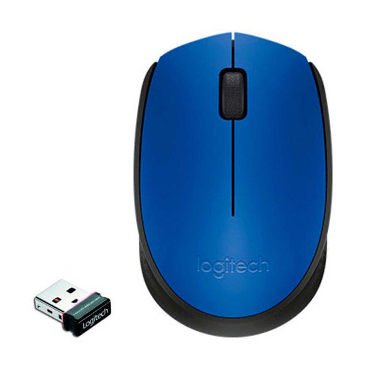 Mouse inalámbrico Logitech M170 azul
