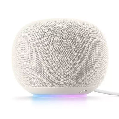 Parlante Inteligente Google Home Speaker con Gemini Blanco