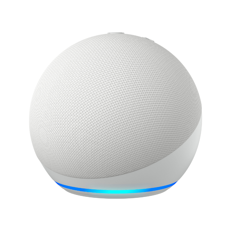 Amazon Alexa Echo Dot 5ta Generación Parlante Inteligente Wi-Fi Bluetooth - Blanco (Enchufe Nacional)