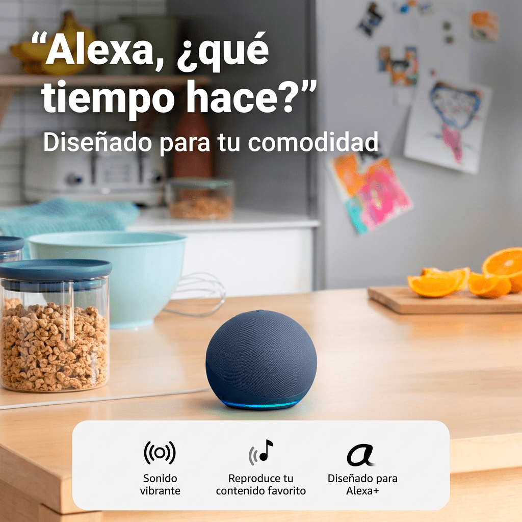 Amazon Alexa Echo Dot 5 - Negro - Bestmart
