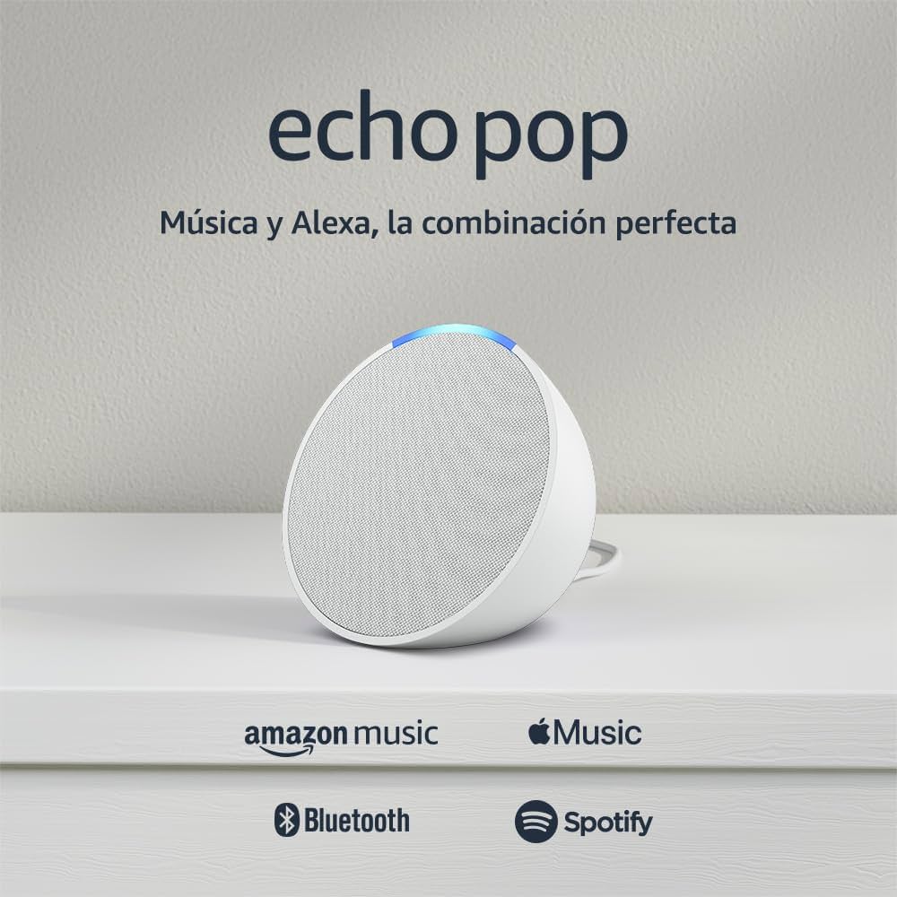 Amazon Alexa Echo Pop - Blanco - Bestmart