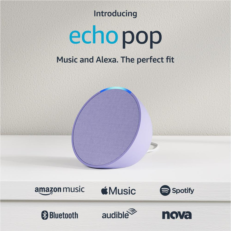 Amazon Alexa Echo Pop - Lavanda