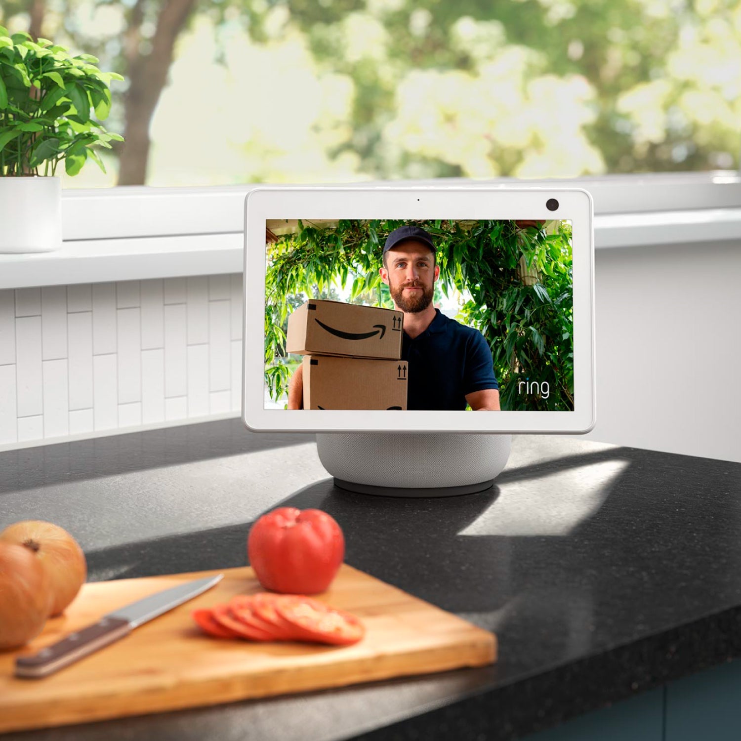 Amazon Echo Show 10 Blanco Caja Dañada - Bestmart