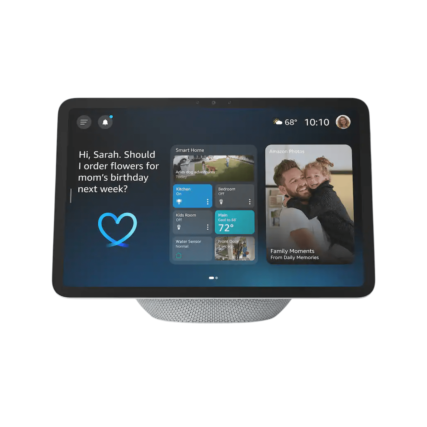 Amazon Echo Show 11 Pantalla Inteligente Full HD 11" con Audio Espacial Glaciar White - Bestmart