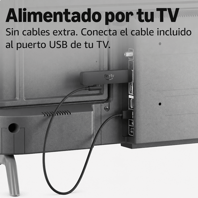Amazon Fire TV Stick HD con Alexa 8GB (2026) Negro - Bestmart