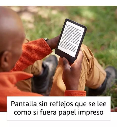Kindle Amazon eReader 2022 6" 16GB Negro Renovado por Amazon
