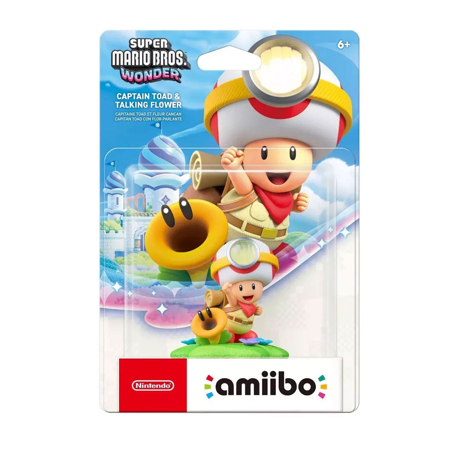 Amiibo Nintendo Capitán Toad y Flor Parlante - Serie Maravillas de Super Mario Bros. - Bestmart