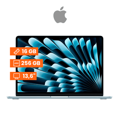 Apple Macbook Air 13,6" M4 Chip 16GB 256GB SSD Azul - Bestmart