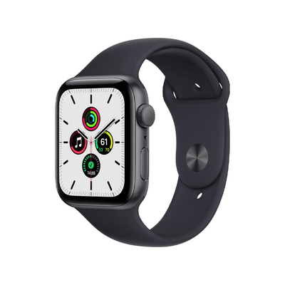 Apple Watch SE 1.ª Gen (GPS) Caja Space Gray aluminio 44mm con correa sport Midnight - Ajustable - Bestmart