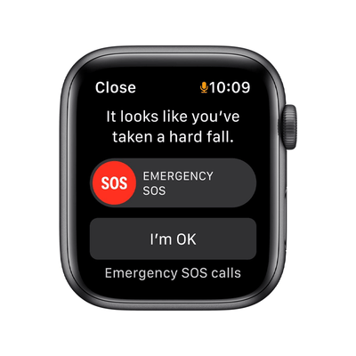 Apple Watch SE 1.ª Gen (GPS) Caja Space Gray aluminio 44mm con correa sport Midnight - Ajustable - Bestmart