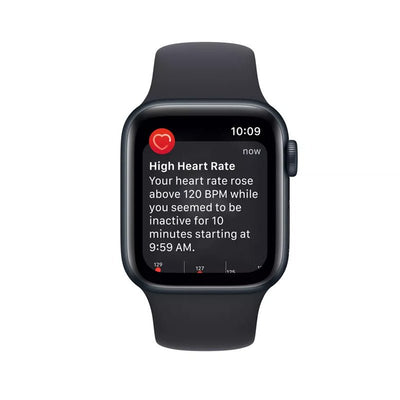 Apple Watch SE 2.ª Gen 2022 (GPS) Caja Midnight aluminio 40mm con correa sport Midnight - S/M - Bestmart