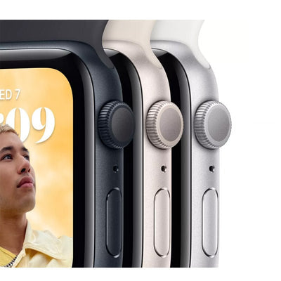 Apple Watch SE 2.ª Gen 2022 (GPS) Caja Midnight aluminio 40mm con correa sport Midnight - S/M - Bestmart