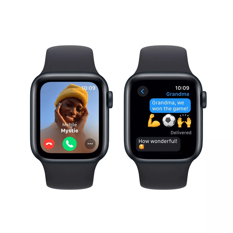 Apple Watch SE 2.ª Gen 2023 (GPS) Caja Midnight aluminio 44mm con correa sport Midnight - M/L - Bestmart