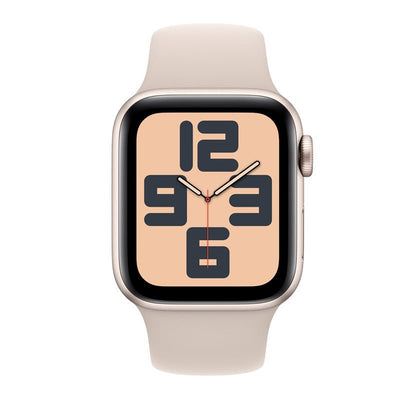 Apple Watch SE 2.ª Gen 2023 (GPS) Caja Starlight aluminio 40mm con correa sport Starlight - S/M - Bestmart