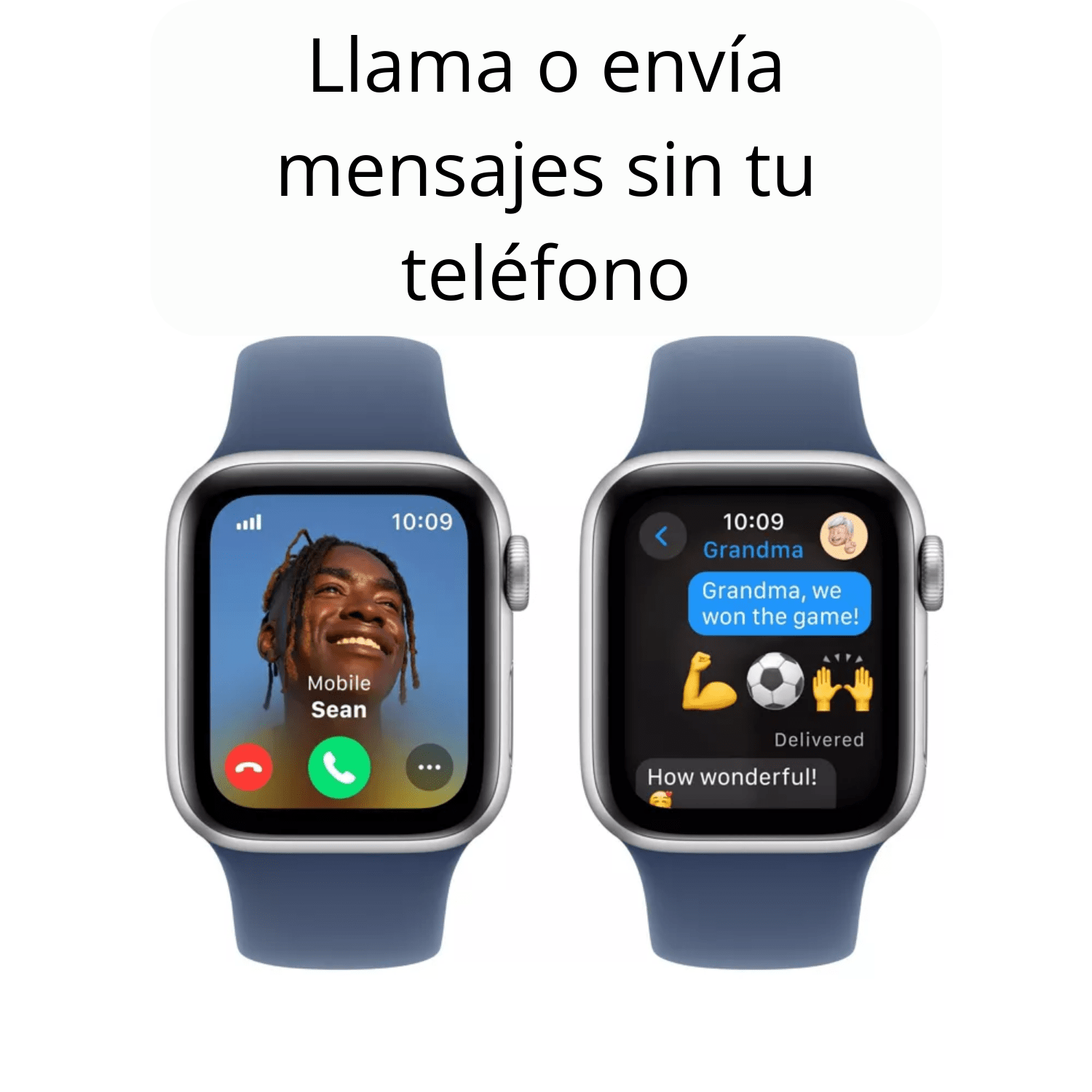 Apple Watch SE 2.ª Gen (2024) (GPS) Caja de aluminio 40mm con correa Sport Band M/L - Bestmart