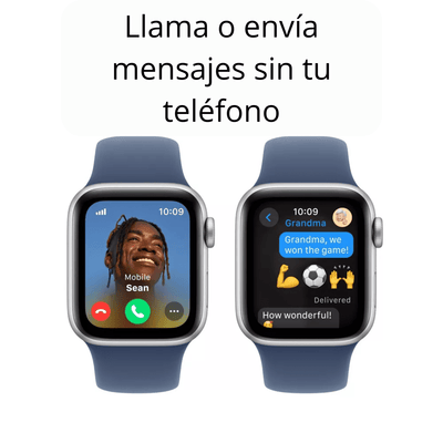 Apple Watch SE 2.ª Gen (2024) (GPS) Caja de aluminio 40mm con correa Sport Band M/L - Bestmart