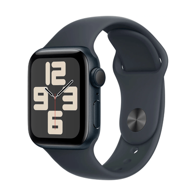 Apple Watch SE 2.ª Gen 2024 (GPS) Caja Midnight aluminio 40mm con correa sport Midnight - M/L - Bestmart