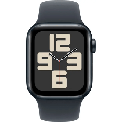 Apple Watch SE 2.ª Gen 2024 (GPS) Caja Midnight Aluminio 40mm con correa sport Midnight - S/M - Bestmart