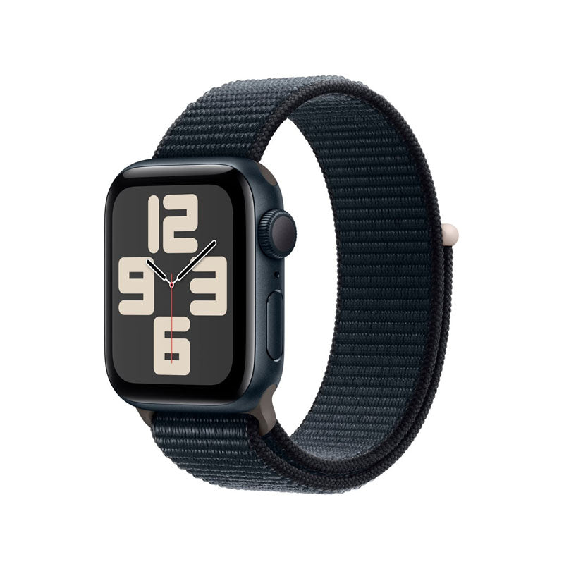 Apple Watch SE 2.ª Gen (GPS) Caja Midnight aluminio 40mm con correa sport Loop Midnight - Ajustable - Bestmart