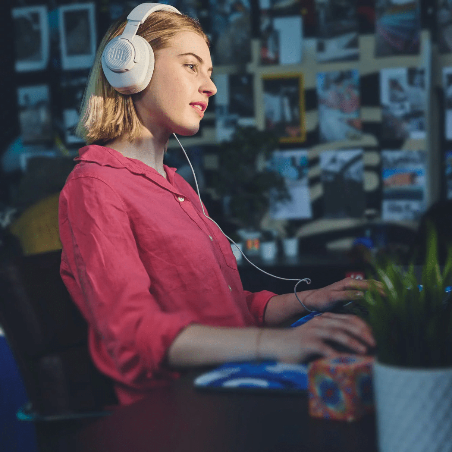 Audifono Gamer JBL Quantum 100 M2 Negro - Bestmart