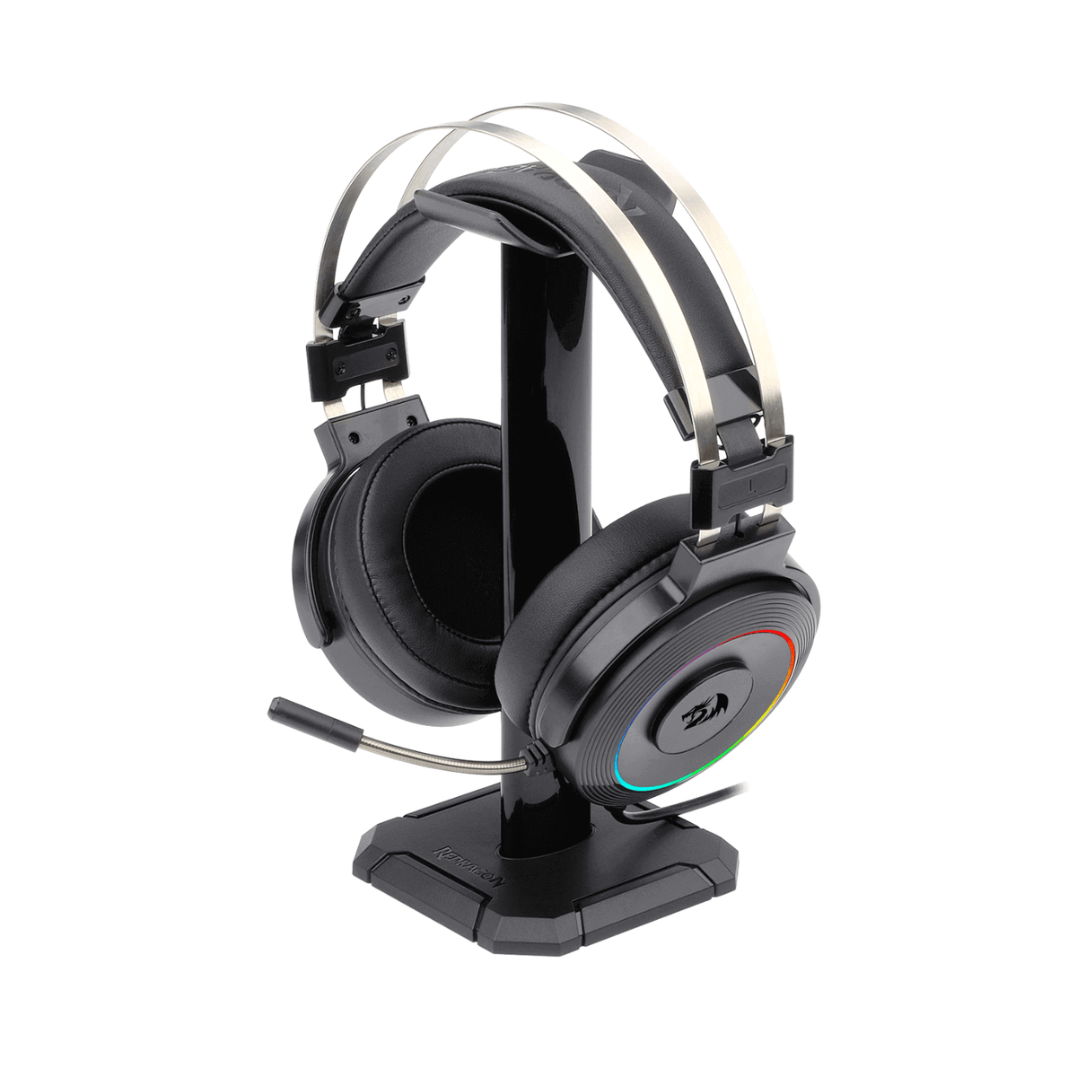 Audifono Gamer Redragon Lamia H320 RGB USB Negro con Soporte - Bestmart
