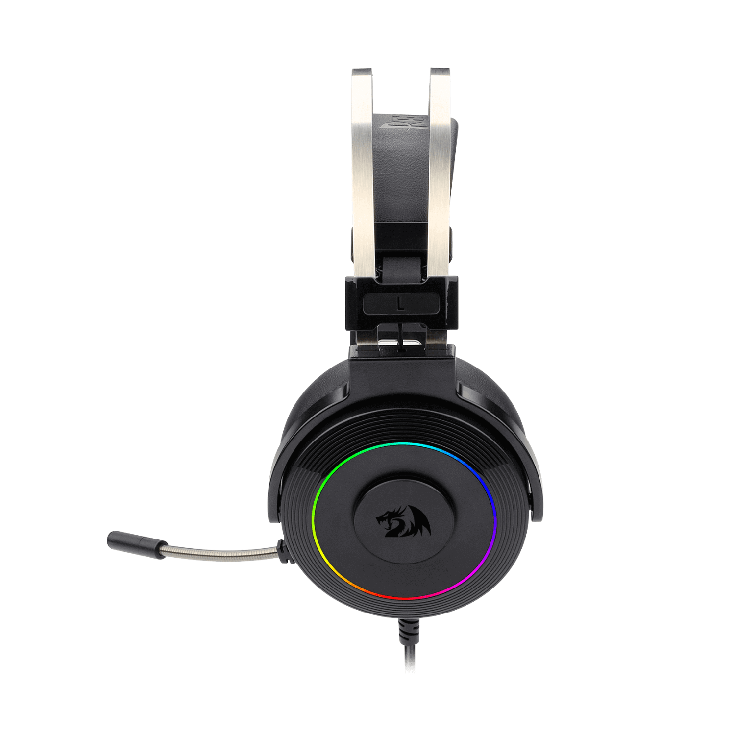 Audifono Gamer Redragon Lamia H320 RGB USB Negro con Soporte - Bestmart