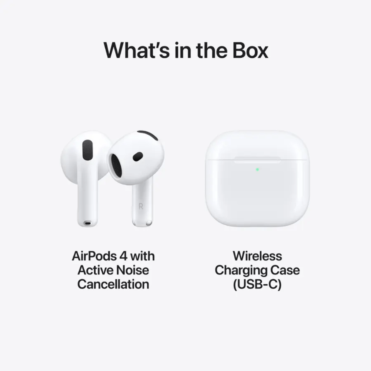 Audifono Inalambrico AirPods 4 con cancelación de ruido Blanco - Bestmart