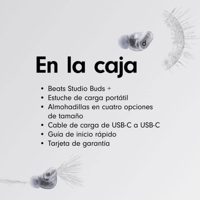 Audifono Inalambrico Beats Studio Buds Plus Silver - Bestmart