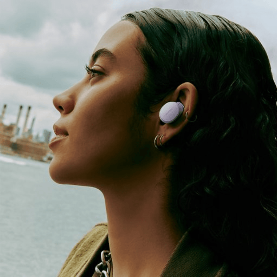 Audífonos Earbuds Bose QuietComfort True Wireless Noise Cancelling IPX4 - Chilled Lilac Ed. Limitada