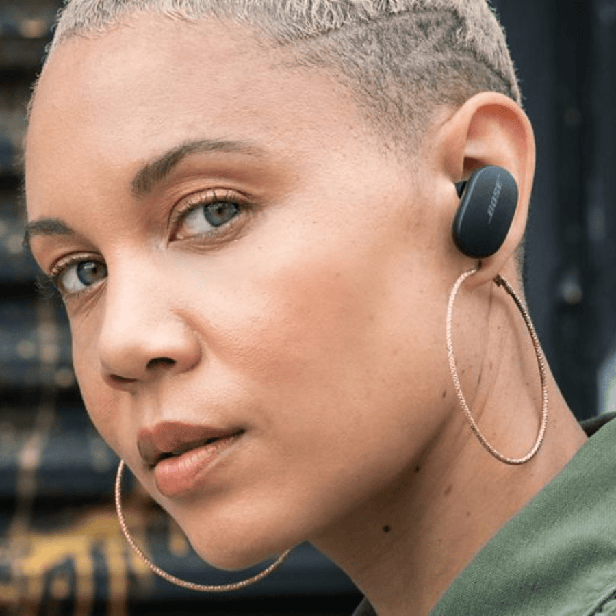 Audífonos Earbuds Bose QuietComfort True Wireless Noise Cancelling IPX4 8.5h - Negro