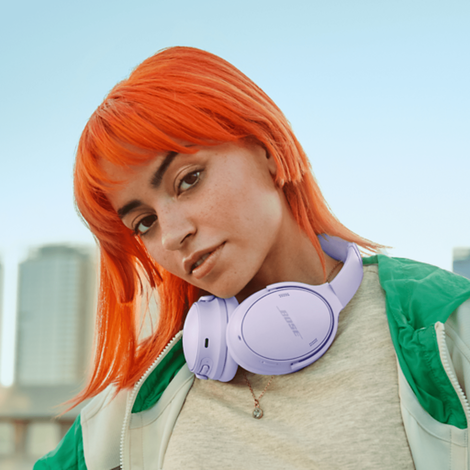 Audífono Inalámbrico Bose QuietComfort Lila - Bestmart