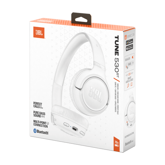 Audifono Inalambrico JBL Tune 530BT Blanco - Bestmart