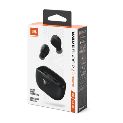 Audifono Inalambrico JBL Wave Buds 2 Negro - Bestmart