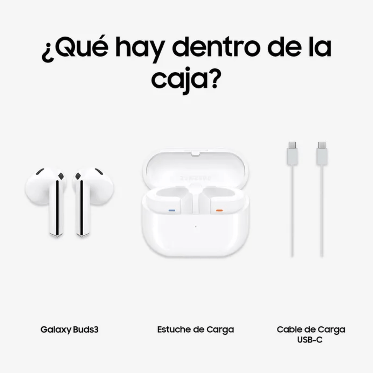 Audifono Inalambrico Samsung Galaxy Buds 3 Blanco - Bestmart