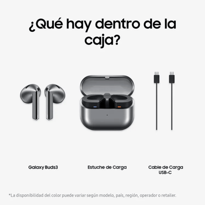 Audifono Inalambrico Samsung Galaxy Buds 3 Plateado - Bestmart