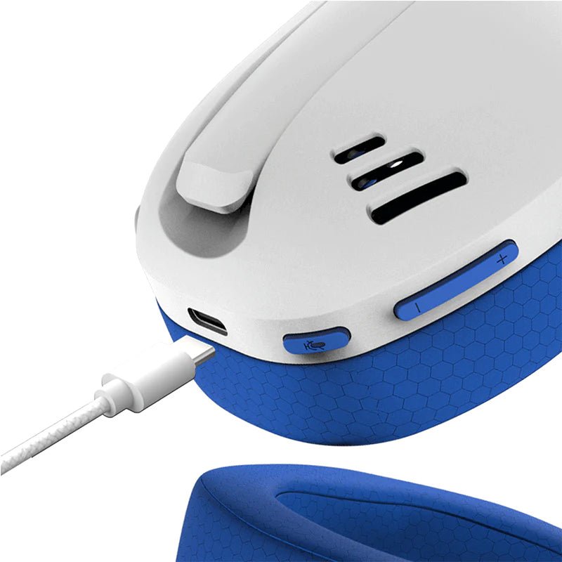 Audífonos Gamer Inalámbricos Redragon IRE H848B - Blanco/Azul Open Box - Bestmart