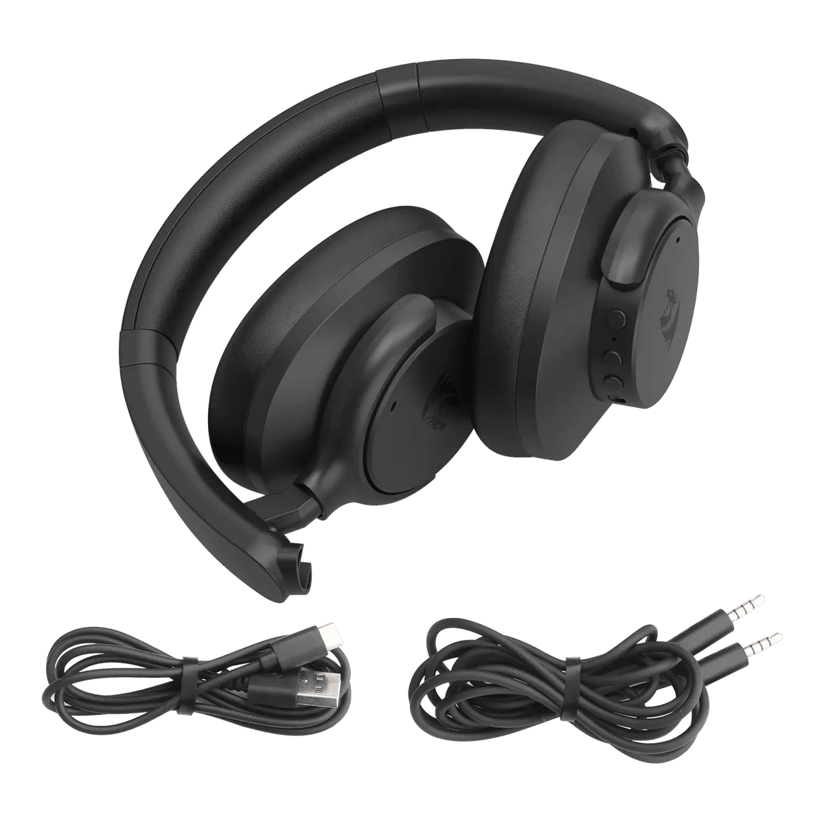 Audífonos Gamer Inalámbricos Redragon Vibecore H610 con ANC Negro - Bestmart