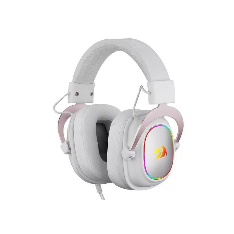 Audífonos Gamer Redragon Zeus X H510 RGB - Sonido 7.1 - Blanco - Bestmart