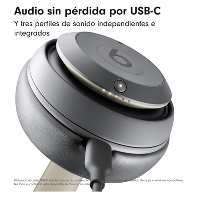 Audífonos inalámbricos Beats by Dr. Dre Studio Pro Sand Gray - Bestmart