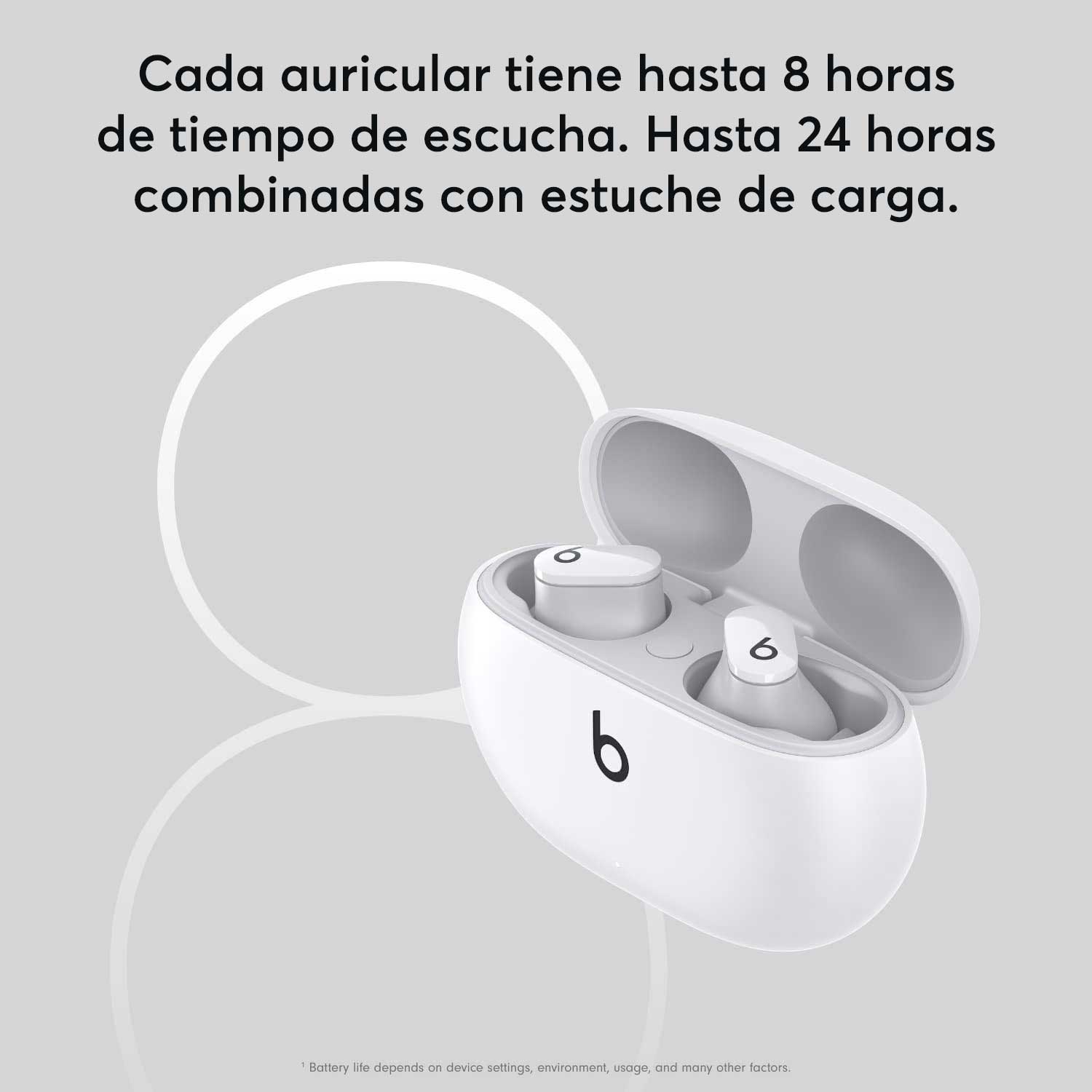 Audifonos Inalámbricos Beats Studio Buds — Blanco | ANC + Modo Transparencia - Bestmart